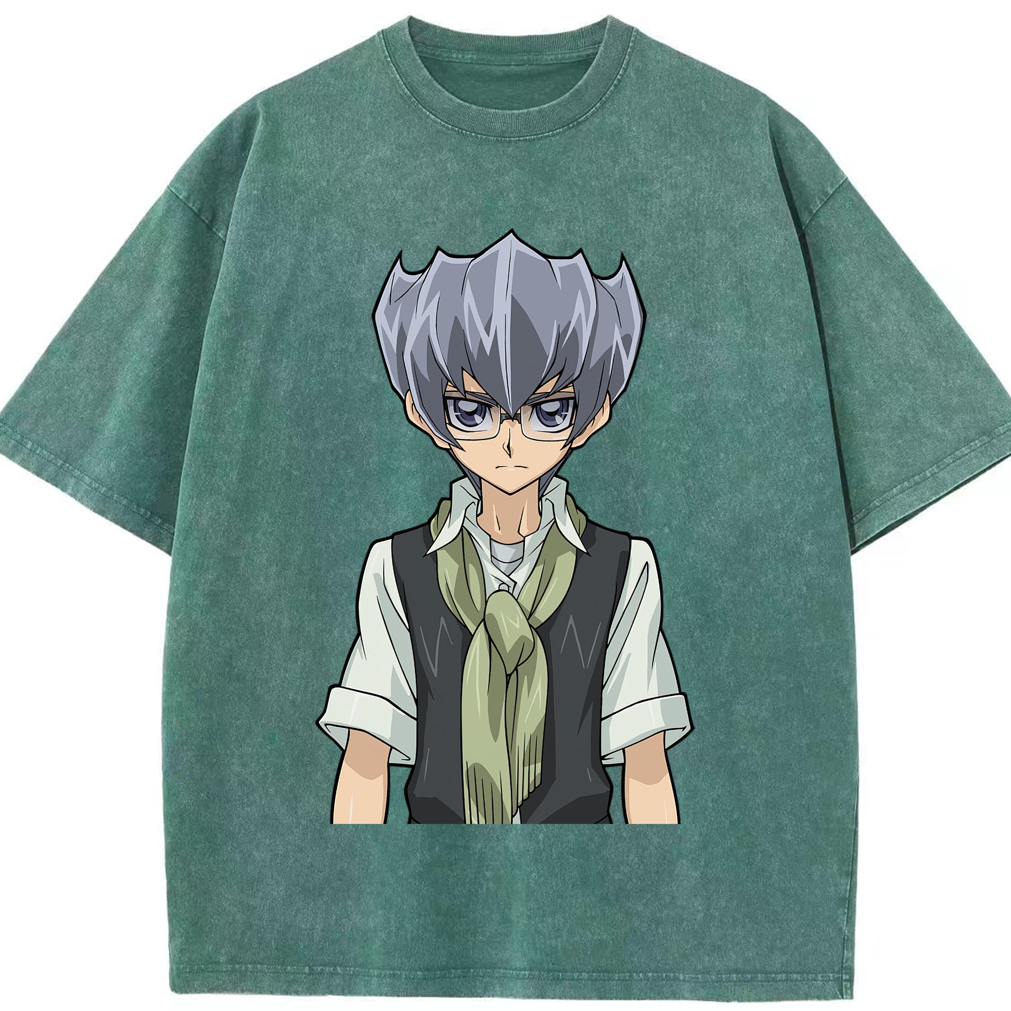 （画像用） 遊☆戯☆王 Yu-Gi-Oh! 綿100% ヴィンテージ風 半袖Tシャツ（フロントプリント）